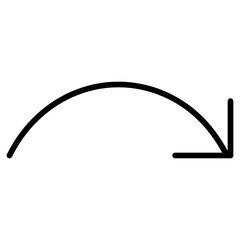 redo, forward button icon vector