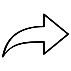 redo, forward button icon vector