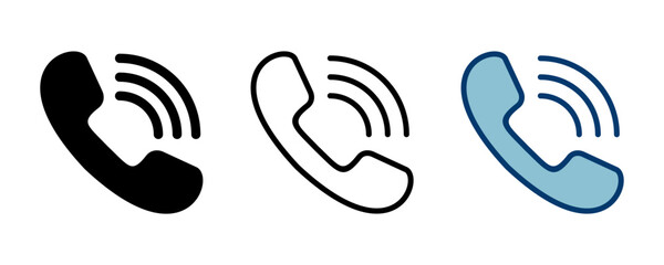 Call icon vector isolated on white background. Phone icon vector. mobile phone. telephone icon