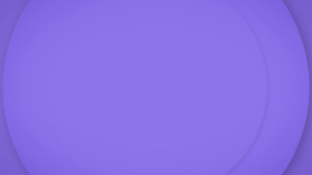 Violet simple abstract pulsating circles background, geometric animation