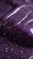 3D pastel slime being slowly squeezed and stretched, shimmering light reflections shifting across its surface. suitable for wallpaper or commercial use