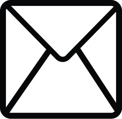 Mail icon, envelope, message symbol , email vector illustration