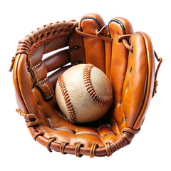 Baseball glove and ball equipment for sports game catchers mitt leather baseball glove gear for players
