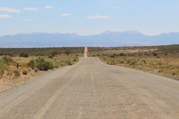 road in the desert