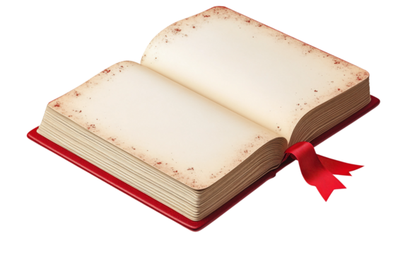 Artistic depiction of a handwritten New Year resolution list presented with a sense of purpose and graceful simplicity isolated on transparent background PNG - Powered by Adobe