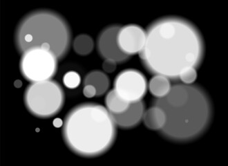 Colorful glowing circles with soft blur create floating dreamy composition. Overlapping round shapes form gentle visual flow on dark background with subtle light transitions.