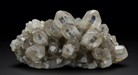 Smoky Quartz Cluster: A Stunning Display of Nature's Crystalline Art