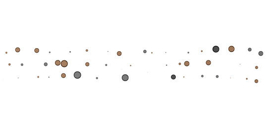 Cascading Celebration: Striking 3D Illustration Showcasing an Abundance of gold Confetti