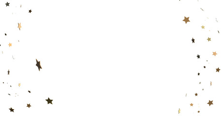 Descendant Christmas Constellations: Mind-Blowing 3D Illustration of Falling Festive Star Patterns