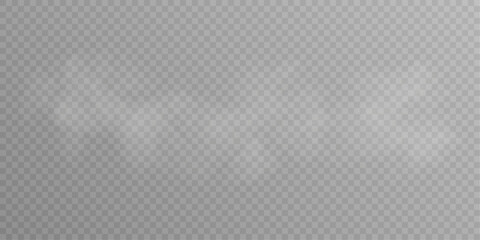 Realistic Smoke and Mist with Transparent Background, Explosion Dust Effect, and Abstract Vapour for Environment or Design Use.
