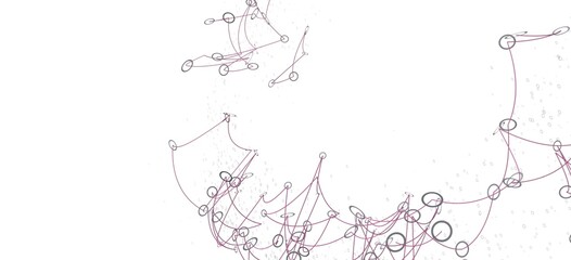 Obraz premium Stock photo of abstract network connections. Perfect for tech, AI, or connectivity concepts.
