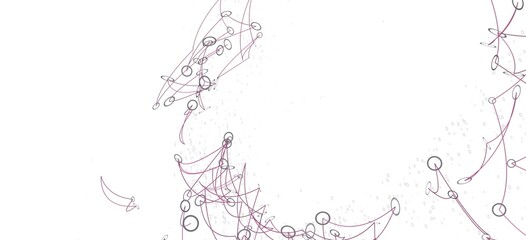 Abstract background with connected lines and dots.  Perfect for technology, network, or connection...