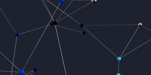 Modern network connection graphic.  Ideal for technology, business, and communication concepts.