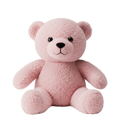 Pink Plush Teddy Bear: Soft, Cuddly Toy for Children