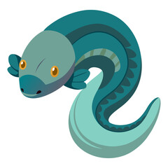 Fototapeta premium moray eel fish