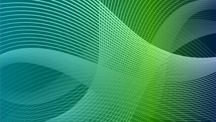 Green blue gravitational waves structure background