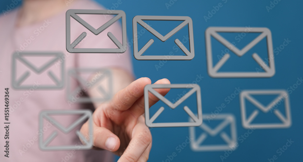 Aufkleber Efficiently handle emails.  Streamline your inbox with smart tools and organization techniques.