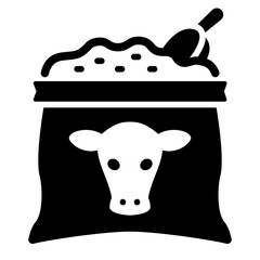 Cow Feed Icon