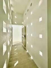 corridor in a hotel