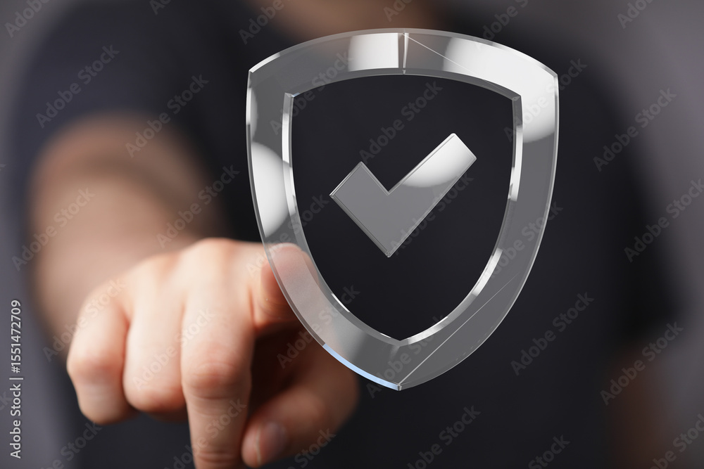 Poster safeguard your digital assets with robust cybersecurity. protect data, systems, and privacy.