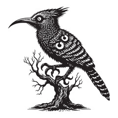 vector illustration of a bird