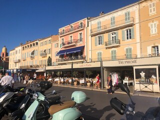 Obraz premium Street in St Tropez