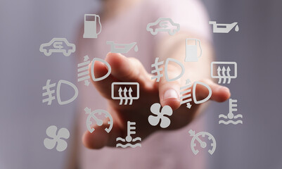 Learn to identify and understand common car dashboard warning lights.  Avoid costly repairs by knowing what they mean!