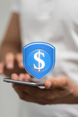 Protecting your money with secure online banking. Safe and reliable financial transactions.