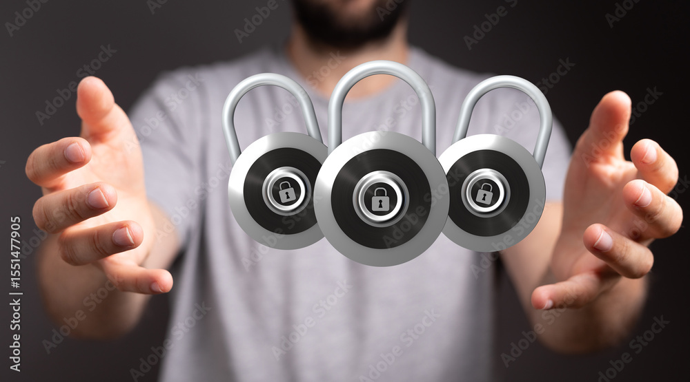 Aufkleber Secure your data with robust encryption.  Safeguard sensitive information and prevent unauthorized access.