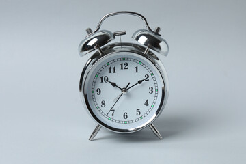 alarm clock on white