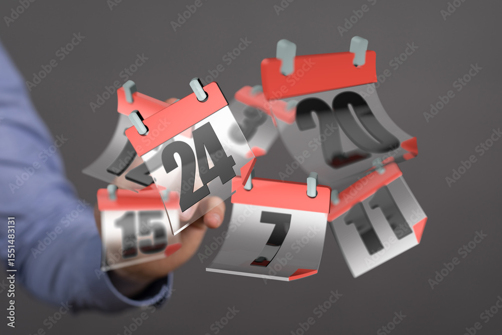 Aufkleber Optimize your schedule.  Efficient time management tips and strategies for success.