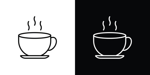 Coffee icon vector, Symbol, logo illustrations