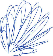 Abstract Geometrical Modern Line Art Design Element