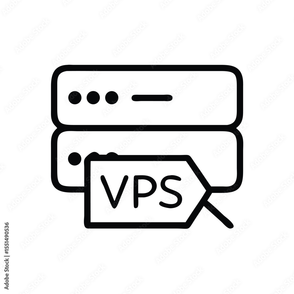 Poster vps server hosting virtual private server cloud computing technology solutions and infrastructure ic