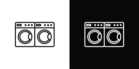 Laundry icon vector, Symbol, logo illustrations