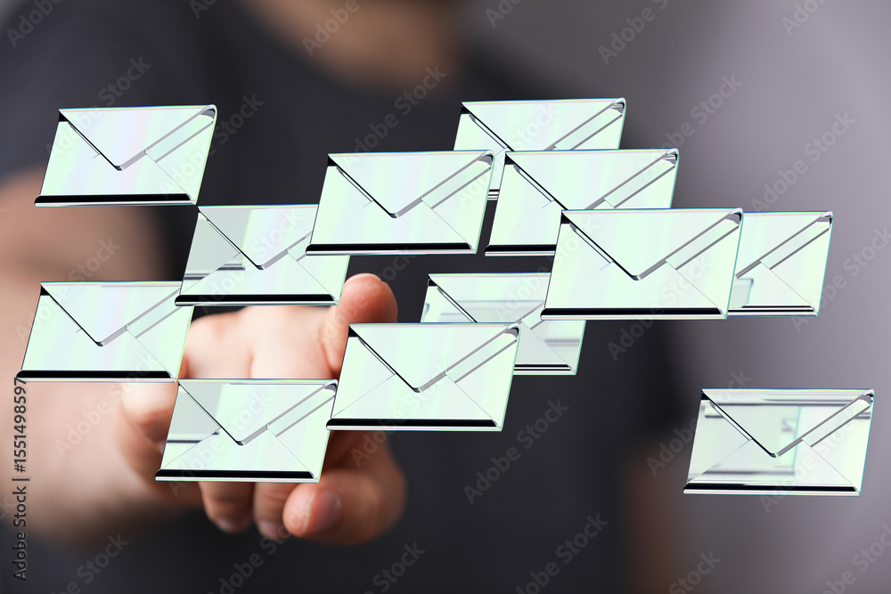 Poster Efficient email management. Streamline your inbox with our tips and tools.