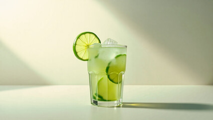 Kühle Zitrusfrische im Glas