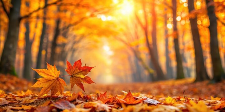 Autumn Leaves in Rambak Forest