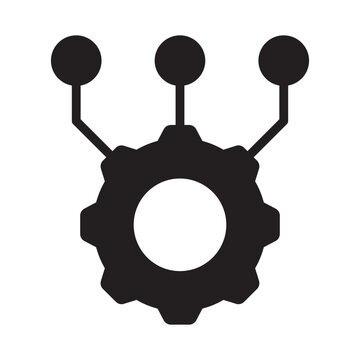 Multithreading Vector Icon which can easily modify or edit