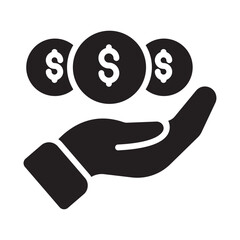 Fundraising Vector Icon which can easily modify or edit