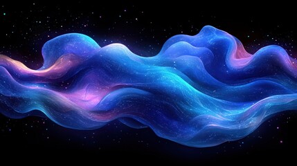 Obraz premium Abstract swirling nebula