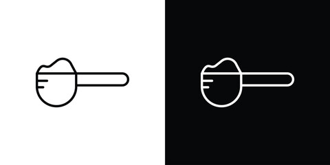 Scoop icon vector, Symbol, logo illustrations
