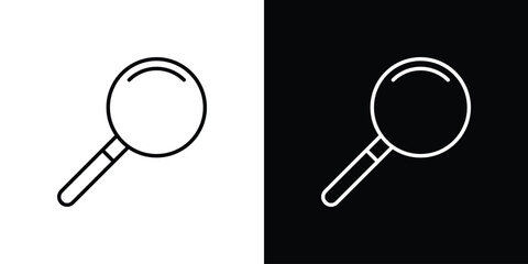 Search icon vector, Symbol, logo illustrations