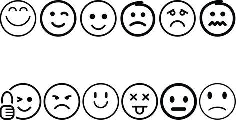 Face emotion icons, face icon,emotion icon set collection