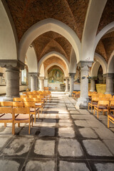 An old abandoned church somewhere in Liege, Belgium. June 14, 2025