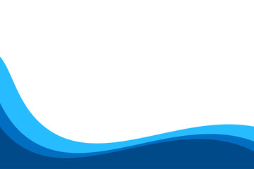 Abstract Blue Wave Design: Modern, Clean, and Corporate Background