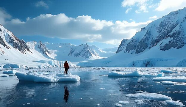 The Grandeur of the Icy Continent: A Polar Expedition 