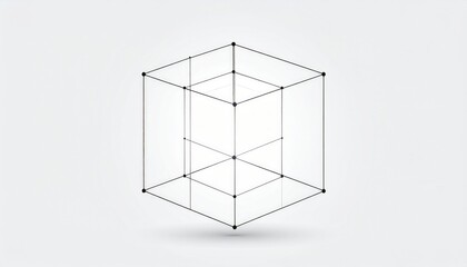 Abstract 3D Cube Design