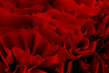 red paper background for abstract design 