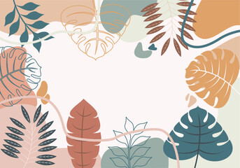 Design banner frame background .Colorful poster background vector illustration